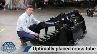 Severe Duty Root Grapple : Blue Diamond Attachments