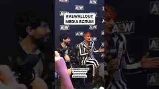 Tony Khan and Ruby Soho after winning Battle Royale Casino at AEW Allout 2021
