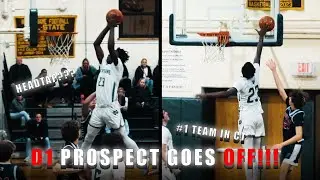 D1 PROSPECT GOES OFF! Notre Dame West Haven vs Foran High School