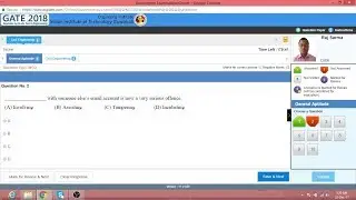 Gate 2018 Mock test | General Instructions to appear in Gate Examintion