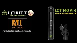 LEWITT LCT 140 AIR MICROFONE CONDENSADOR - AT PROAUDIO BRASIL