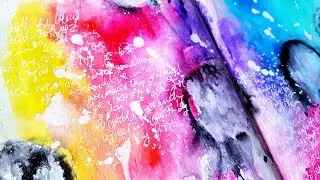 Art Jounral- Golden High Flow Transparent Acrylics
