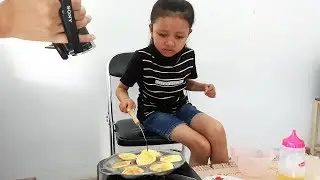 Main Masak Masakan Beneran  - Masak Telur Congkel Dengan Kompor Beneran