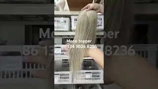 100% human hair mono topper  #hairloss #hairextensions #hair #hairstyle #blonde #wigs #topper r