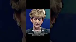 Princess Diana made speeches about humanity over the years #dianaprincessofwales