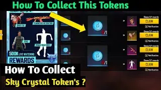How To Collect Free Unlimited Sky Crystal Tokens In Free Fire|Sky Crystal Tokens Redeem Code In Ff