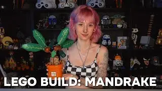 LEGO Harry Potter Mandrake (76433) Build & Review | ASMR LEGO Clicks & Display Set