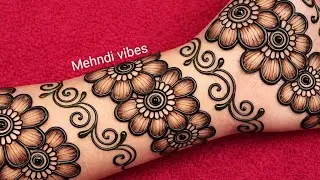 Very beautiful stylish shaded mehndi design | shaded mehndi design | Arabic mehndi design | Mehndi.