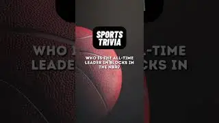 Who&rsquo;s the All-Time leader in blocks in the NBA? Can you guess? #NBA #Sports #shorts