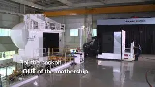 CAE Roll-On Roll-Off Cockpit Solution at HATSOFF