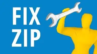 Как бесплатно восстановить ZIP-файл!