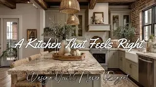 A Timeless Small Kitchen Tour: Classic Design Ideas That Never Go Out of Style