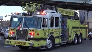 Penn Wynne - Overbrook Hills Fire Company New Ladder 21 Responding 2/17/21