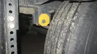 Correct Track Suspension easy Alinment RV Trailer adjusting tow in