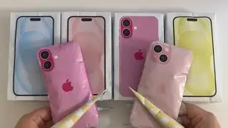 [☁️Paper diy☁️] iPhone 16 vs 15 Unboxing 💗 ASMR Squishy Papercraft | Tutorial | Satisfying