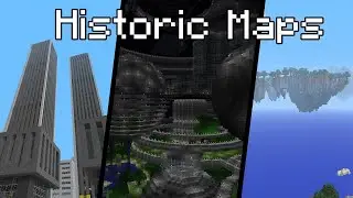 Exploring Very Old Minecraft Maps