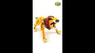 LEGO 31112 Lion Speed Build