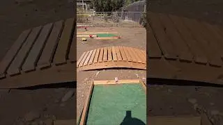DIY Backyard bridge, decoration,miniature golf #diy #backyarddesign #backyarddecor #backyardproject