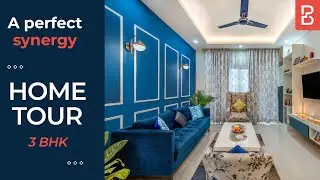 Contemporary 3BHK Home Interior Design of Rajesh & Stuti | Bangalore | Bonito Designs