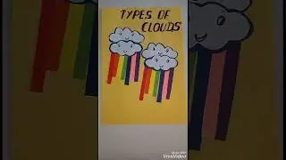 Types of clouds #diycrafts #kids #SLScienTia #shorts