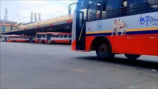 Bangalore KSRTC bus station #travel #ksrtc #ksrtcbus #ksrtcrides #bangalore #redbus #greenfocus