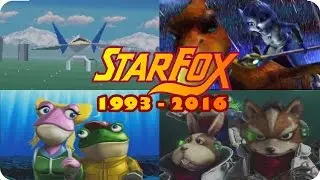 Star Fox All Intros ( 1993 - 2016 ) - SNES, N64, Gamecube, DS, 3DS & Wii U