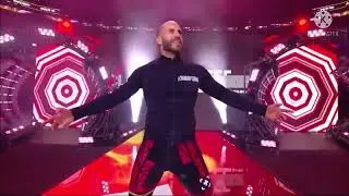 Cesaro makes AEW debut as Claudio Castagnoli.