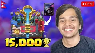 14000 trophies puginxa ta  aaja?? | Clash Royale Live Nepal