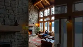 What Makes this Lakeside Log Cabin the Perfect Retreat