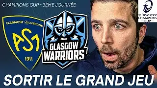 🏉CLERMONT v GLASGOW, les &eacute;cossais sont-ils trop forts ?