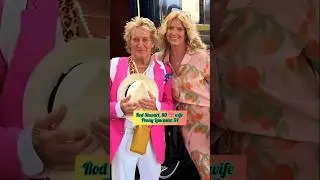 Rod Stewart and Penny Lancaster 17 years of marriage #happybirthday #love