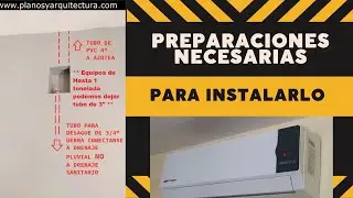 Preparación para MINISPLIT