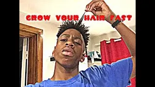 HOW TO GROW YOUR HAIR FAST | BRAIDED MAN BUN | DEEP TREATMENT | All Things Massiah