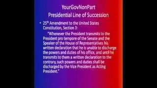 Presidential Line of Succession