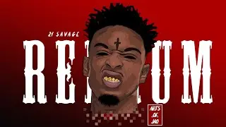 21 Savage - REDRUM (VIDEO) + lyrics by Htunes [REMIX]