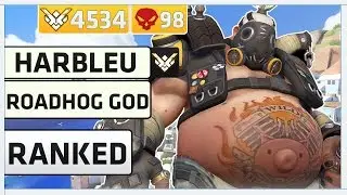 [Overwatch] Rank 1 Roadhog Pro Player | Harbleu