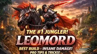 😱🔥 LEOMORD The #1 Jungler Meta 😱 | Best Build, Insane Damage & Pro Gameplay | MLBB