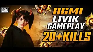 BGMI Livik Gameplay | 20+ Kills | Intense Rush Matches 🔥 Do Subscribe - @RexorGamingYT 