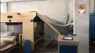 YWJM-2 YWJM-3 stiff wadding mattress wadding production line 硬质棉生产线 安吉 3辊烫光机 YZMHF-3