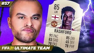 RASHFORD &eacute; o nosso TERROR! - EP. #57 - Rumo ao Topo | FIFA 21 UT PS4