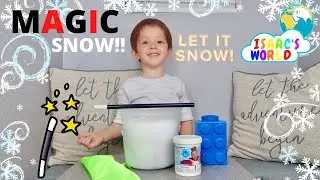 Magic Snow! | Surprise Toys, States, and Capitals!! Learning Videos for Kids