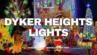 Brooklyn's Most Festive Neighborhood  🎄✨ Dyker Heights | Christmas Decor Tour