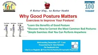 Why Good Posture Matters... Exercises to Improve Your Posture!