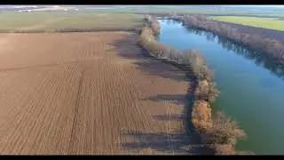 Prelet popri priehrade Ronava (marec 2021) - DJI P4 4K