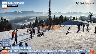 Planujesz ferie?🏂🏼 Zobacz, gdzie są najlepsze warunki narciarskie! (19.01.2026) | WebCamera.pl