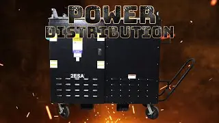 Power Distribution Skid for Portable Electricity