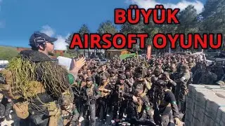 BÜYÜK AIRSOFT OYUNU ! +230 OYUNCU