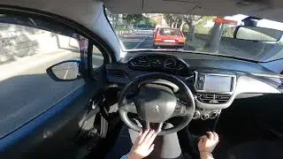 2012 Peugeot 208 1,2 60kW TEST DRIVE (POV) #peugeot #subscribe 