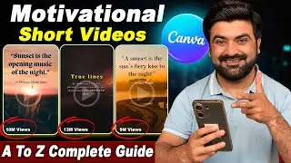 make motivational short videos in Canva & ChatGPT