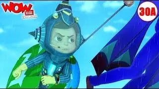 Kartun Anak | Vir: The Robot Boy Bahasa Indonesia | Vir Vs Lelaki Berpayung | WowKidz Indonesia